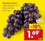 Netto Marken-Discount Floß - Trauben dunkel Angebot im Prospekt Trauben dunkel bei Netto Marken-Discount im Floß Prospekt für 1,69 €