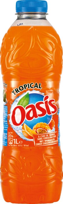 Jeux Vidéo - Oasis dans le catalogue Monoprix Boisson aux fruits Tropical - Oasis à 1,19 € en promo chez Monoprix
