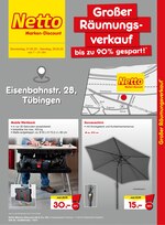 Netto Marken-Discount Prospekt "Großer Räumungsverkauf - bis zu 90% gespart!", 2 Seiten, für Albstadt, 24.02.2020 - 29.02.2020 Netto Marken-Discount Prospekt "Großer Räumungsverkauf - bis zu 90% gespart!", 2 Seiten, für Albstadt, 24.02.2020 - 29.02.2020