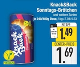 Sonntags-Brötchen von Knack&Back im aktuellen EDEKA Prospekt für 1,49 €