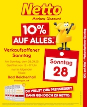 Aktueller Netto Marken-Discount Bad Reichenhall Prospekt "10% auf ALLES" mit 2 Seiten