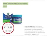 Erkältungssalbe von WICK VapoRub im aktuellen LINDA Partnerapotheke Prospekt