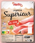 Jambon Cuit Supérieur Avec Couenne - Netto - Netto Jambon Cuit Supérieur Avec Couenne - Netto à 2,41 € dans le catalogue Netto