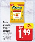 Schweizer Kräuterbonbons von Ricola für 1,99 € bei EDEKA im Angebot Schweizer Kräuterbonbons von Ricola im aktuellen EDEKA Prospekt