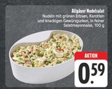 Allgäuer Nudelsalat Angebote bei E center Amberg für 0,59 €