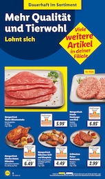 Hähnchenschenkel Angebot im aktuellen Lidl Prospekt auf Seite 8