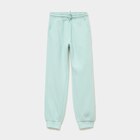 Pantalon de jogging molleton vert pastel fille dans le catalogue La Halle