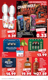 Jack Daniels im Kaufland Prospekt "Aktuelle Angebote" mit 54 Seiten (Falkensee)