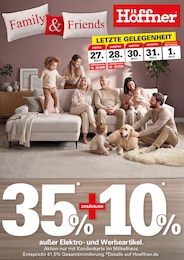 Höffner Prospekt für Geseke: "Family & Friends", 1 Seite, 25.03.2026 - 01.04.2026