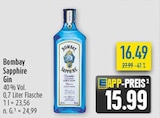 Gin im Angebot bei diska in Bautzen Gin Angebote von Bombay Sapphire bei diska Bautzen für 15,99 €