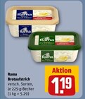 Brotaufstrich im Angebot bei REWE in Speyer Brotaufstrich Angebote von Rama bei REWE Speyer für 1,19 €