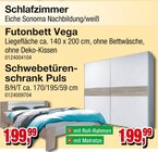 Aktuelles Schlafzimmer Angebot bei Die Möbelfundgrube in Saarbrücken ab 199,99 €