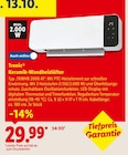 Keramik-Wandheizlüfter Angebote von Tronic bei Lidl Altenburg für 29,99 €