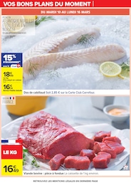 Prix et réduction Viande dans le prospectus Carrefour en cours Offre Viande dans le catalogue Carrefour du moment à la page 20