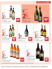 Promos Leffe dans le catalogue "OFFRES DU MOMENT" de Auchan Supermarché Leffe en promo dans le catalogue Auchan Supermarché à la page 25