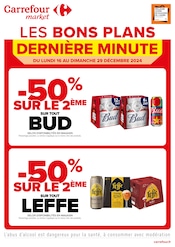 Prospectus Carrefour Market à Ambert, "LES BONS PLANS DERNIÈRE MINUTE", 3 pages de promos valables du 16/12/2024 au 30/12/2024