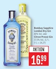 London Dry Gin Angebote von Bombay Sapphire bei Marktkauf Nürtingen für 16,99 €