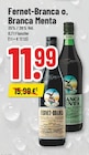 Aktuelles Fernet-Branca o. Branca Menta Angebot bei E center in Moers ab 11,99 €