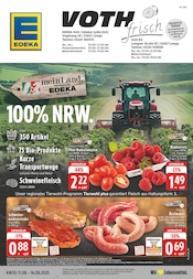Aktueller EDEKA Prospekt mit Bratwurst, "Aktuelle Angebote", Seite 1