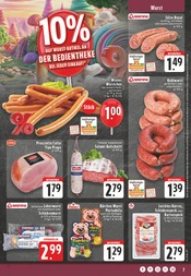 Wiener Würstchen im EDEKA Prospekt in Leverkusen Aktueller EDEKA Prospekt mit Wiener Würstchen, "Aktuelle Angebote", Seite 7
