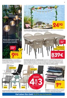 Sitzmöbel im aktuellen Rusta Prospekt (Jena) Sitzmöbel im Rusta Prospekt "Willkommen zu Hause in Schweden!" mit 20 Seiten (Jena)