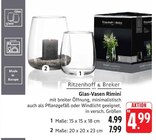 Glas-Vase Rimini Angebote von Ritzenhoff & Breker bei E center Lahr für 4,99 €