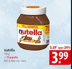 Nutella Angebote von Ferrero bei famila Nordost Neumünster für 3,99 €