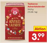 Adventskalender im Angebot bei Netto Marken-Discount in Aurich Adventskalender Angebote von Teekanne bei Netto Marken-Discount Aurich für 3,99 €