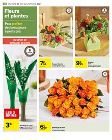 Promo Bouquet De Fleurs dans le catalogue Carrefour du moment à la page 56