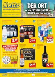 Netto Marken-Discount Prospekt für Bestensee: "DER ORT AN DEM SPEZIALITÄTEN AUS EUROPA AUF DICH WARTEN.", 6 Seiten, 16.09.2024 - 21.09.2024