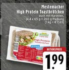 High Protein Toastbrötchen Angebote von Mestemacher bei EDEKA Hückelhoven für 1,99 €