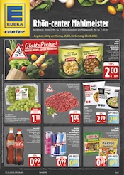 Cola im E center Prospekt in Schlüchtern Aktueller E center Prospekt mit Cola, "Wir lieben Lebensmittel!", Seite 1