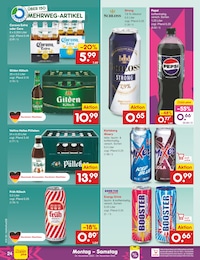 Pepsi Angebot im aktuellen Netto Marken-Discount Prospekt auf Seite 32