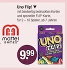 Uno Flip! von Mattel Games im aktuellen V-Markt Prospekt für 9,99 €