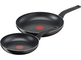 B55490 Extra Cook & Clean 2-tgl. Pfannenset (Aluminium, Beschichtung: PTFE) im MediaMarkt Saturn Prospekt B55490 Extra Cook & Clean 2-tgl. Pfannenset (Aluminium, Beschichtung: PTFE) von TEFAL im aktuellen MediaMarkt Saturn Prospekt für 26,99 €