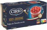 Pulpe de tomates - Cirio - Supermarchés Match à Villeneuve-d'Ascq Pulpe de tomates - Cirio en promo chez Supermarchés Match Villeneuve-d'Ascq à 1,95 €
