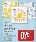 Sommerservietten im ALDI Nord Prospekt Sommerservietten von Kokett im aktuellen ALDI Nord Prospekt für 0,95 €
