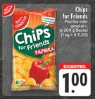 Aktuelles Chips for Friends Paprika Angebot bei E center in Remscheid ab 1,00 €