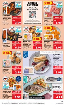 Hackfleisch im Kaufland Prospekt "Aktuelle Angebote" mit 60 Seiten (Bielefeld)
