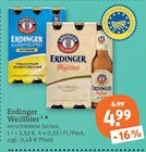 Weißbier von Erdinger im aktuellen tegut Prospekt für 4,99 €