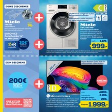 Wäschetrockner im aktuellen EURONICS Prospekt (Duisburg) Wäschetrockner im EURONICS Prospekt "GUTSCHEINHEFT. EINS KAUFEN. EINS GRATIS." mit 24 Seiten (Duisburg)