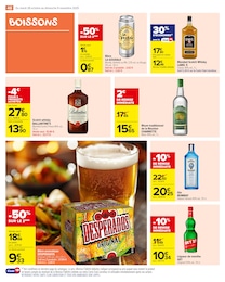 Prix et réduction Whisky dans le prospectus Carrefour Market en cours Offre Whisky dans le catalogue Carrefour Market du moment à la page 50