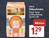 Hülsenfrüchte von BON-RI im aktuellen ALDI SÜD Prospekt für 1,29 €