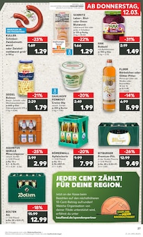 Bitburger im aktuellen Kaufland Prospekt (Grevenbroich) Bitburger im Kaufland Prospekt "Hier bin ich richtig" mit 66 Seiten (Grevenbroich)