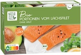 Bio Lachsfilet Portioniert von Naturgut im aktuellen Penny Prospekt für 6,99 €
