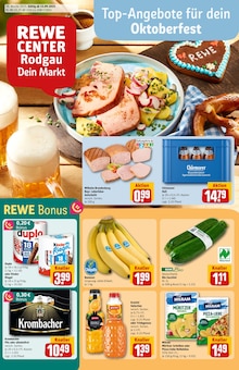 REWE Prospekt Dein Markt mit  Seiten in Rodgau und Umgebung