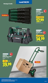 Promos Escalier dans le catalogue "Joyeuses Pâques !" de Lidl Escalier en promo dans le catalogue Lidl à la page 53