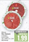 Bio Salami von Wiltmann im aktuellen E center Prospekt