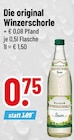 Winzerschorle bei Trinkgut im Prospekt "" für 0,75 €