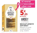 Bricelet Apéritif AOP à Super U dans Épierre